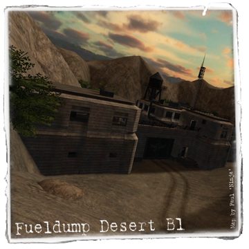 Fueldump Desert Beta 1 – podgląd mapy