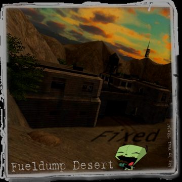 Fueldump Desert – podgląd mapy