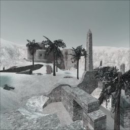 Oasis Winter – podgląd mapy
