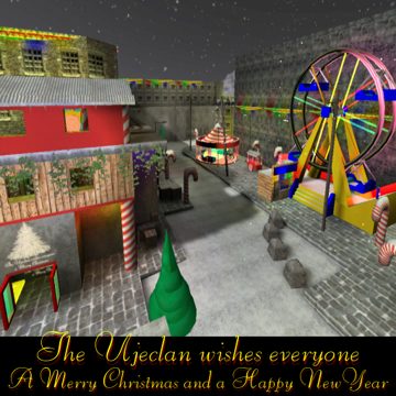 UJE Christmas – podgląd mapy