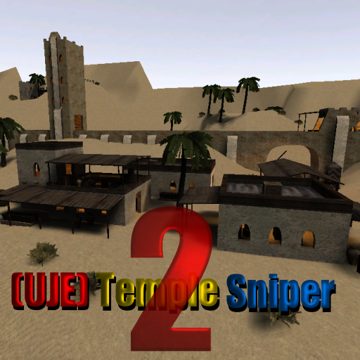 UJE Temple Sniper 2 – podgląd mapy