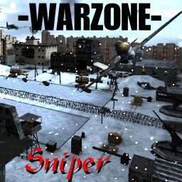 UJE Warzone Sniper – podgląd mapy